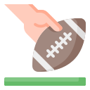 external Touchdown-american-football-nawicon-flat-nawicon icon