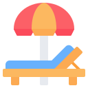 external beach-chair-beach-nawicon-flat-nawicon icon