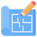 external blueprint-construction-nawicon-flat-nawicon icon