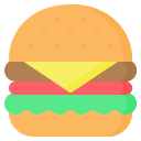 external burger-fast-food-nawicon-flat-nawicon icon