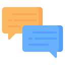 external conversation-communication-nawicon-flat-nawicon icon