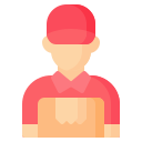 external delivery-man-delivery-nawicon-flat-nawicon icon