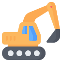 external excavator-construction-nawicon-flat-nawicon icon