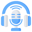 external microphone-podcast-nawicon-flat-nawicon-2 icon