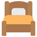 external single-bed-bedroom-nawicon-flat-nawicon icon