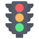 external traffic-light-maps-and-navigation-nawicon-flat-nawicon icon