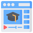 external video-online-learning-nawicon-flat-nawicon icon