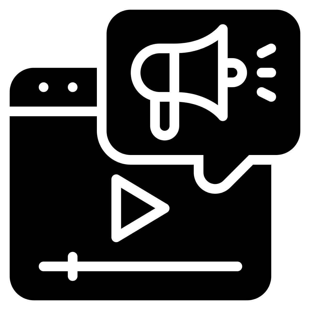 video marketing icon