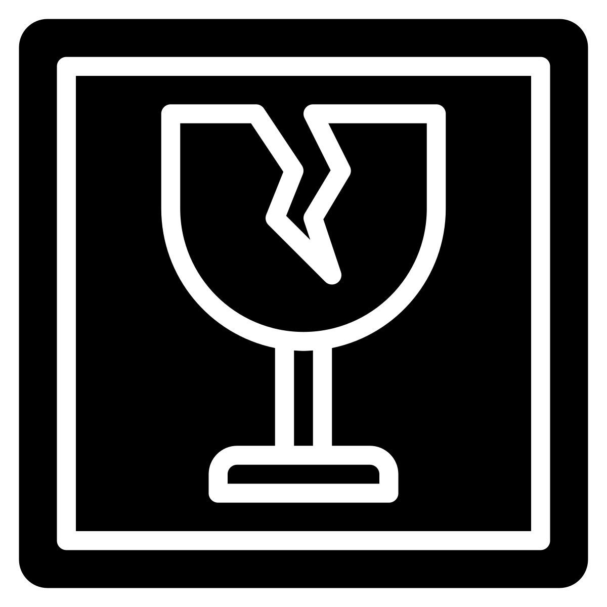 fragile icon