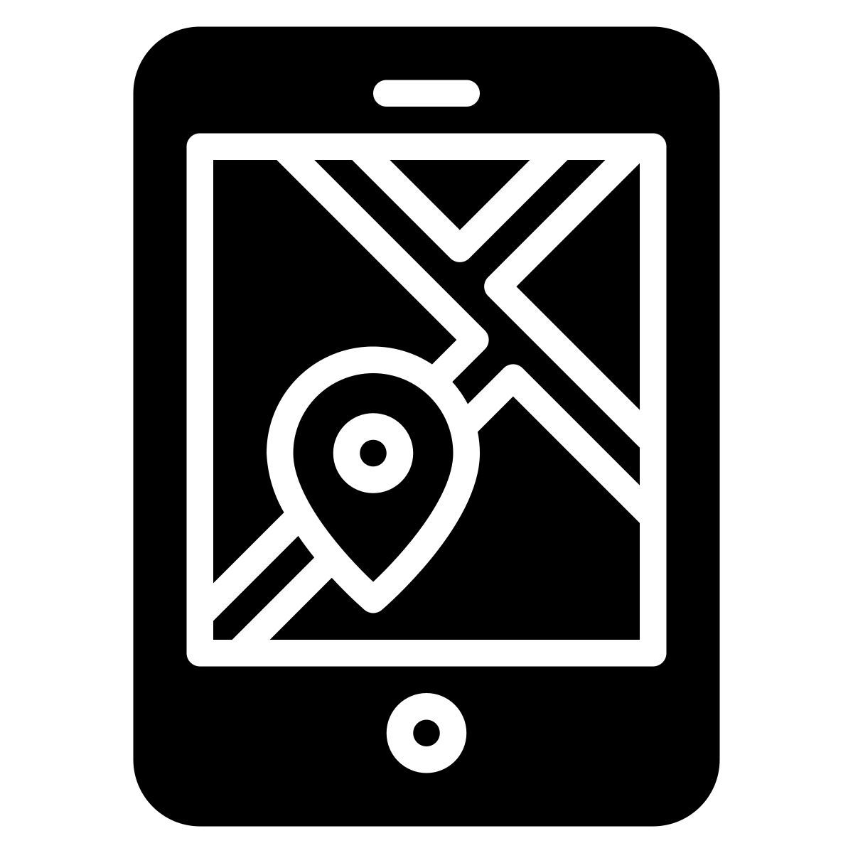 mobile map icon