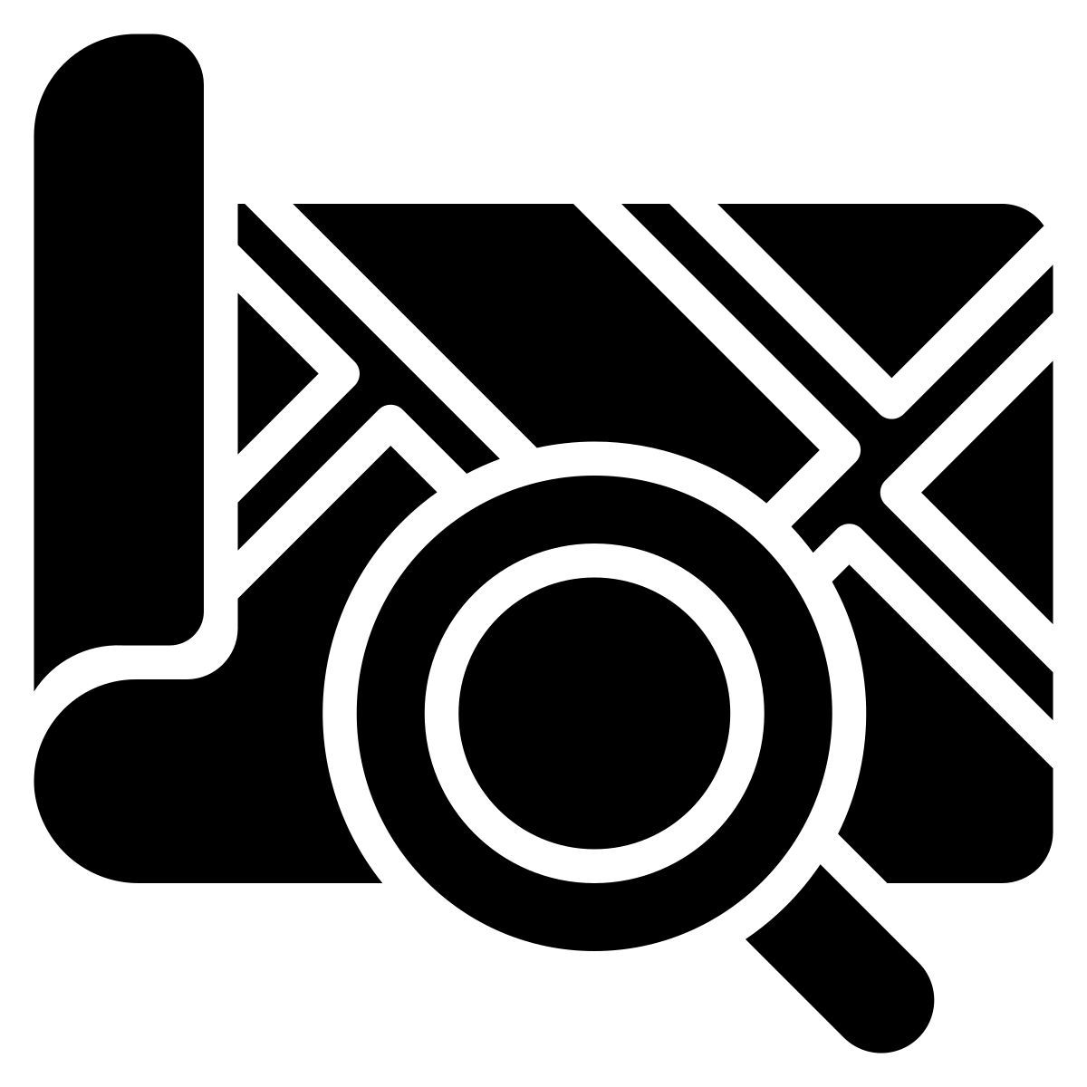 emplacement de recherche icon