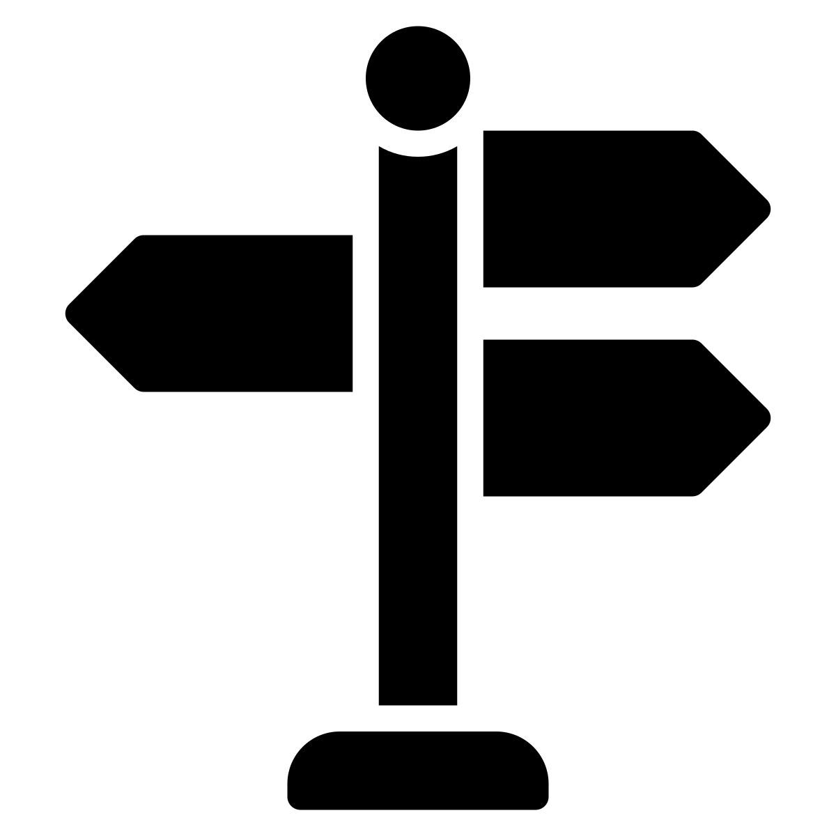 signpost icon