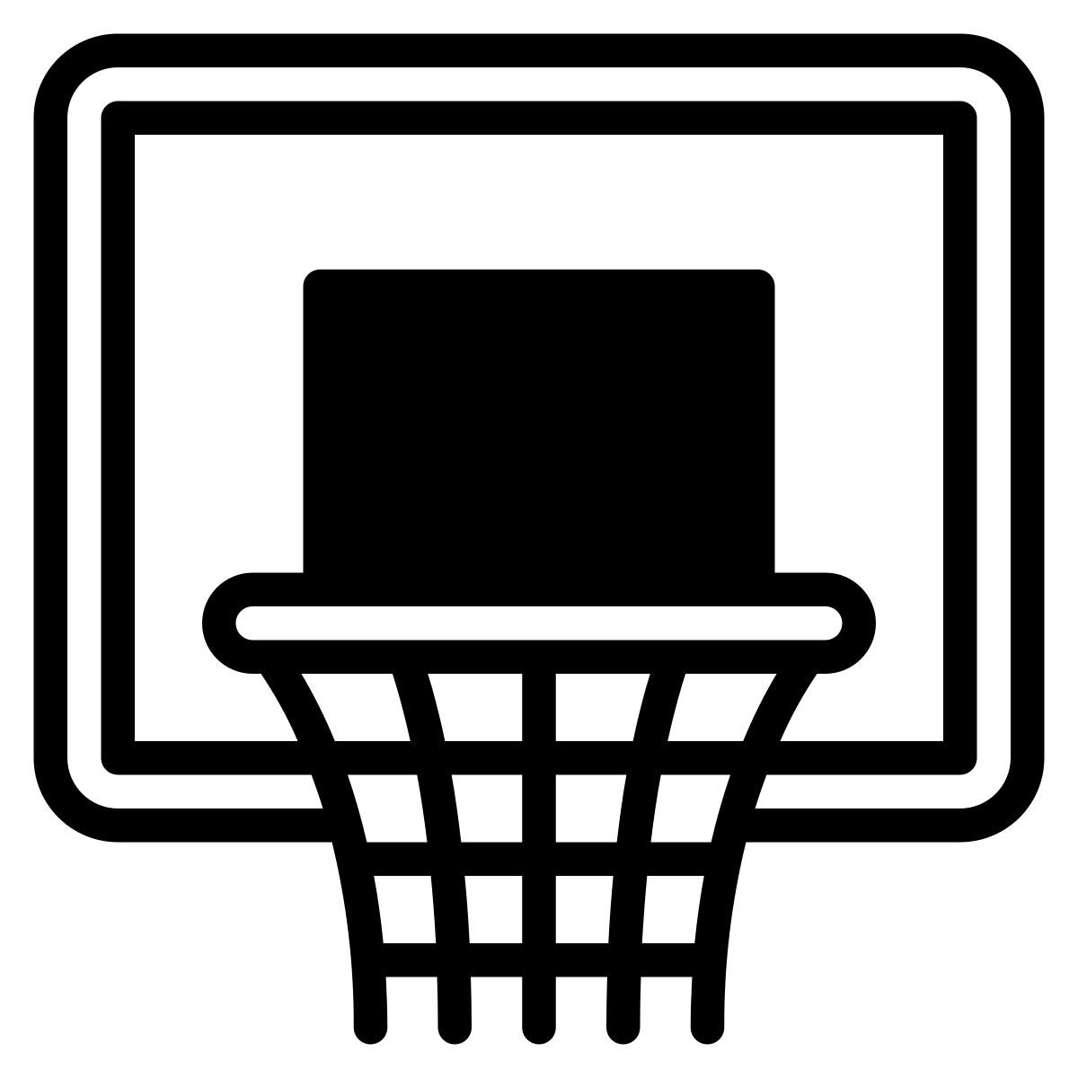 basketball hoop icon