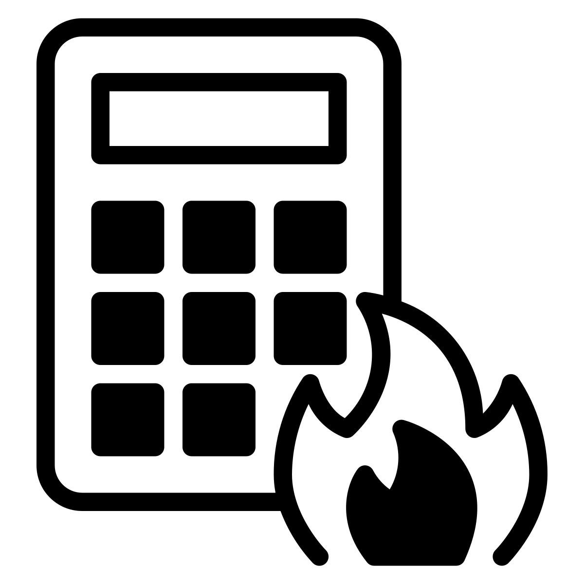 calories calculator icon