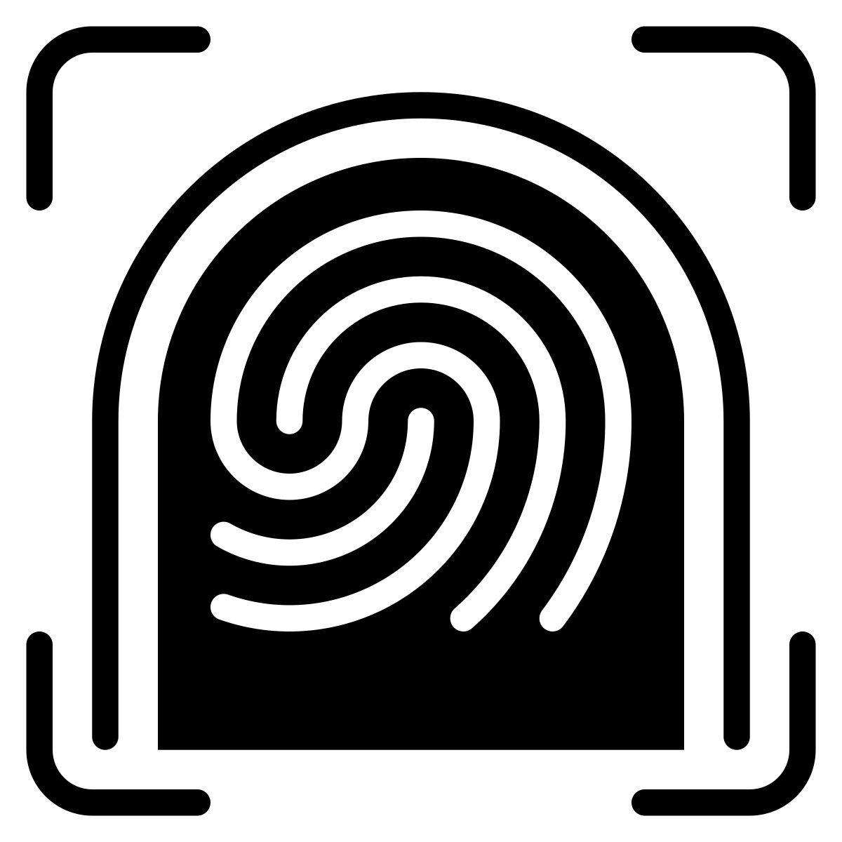 fingerprint icon