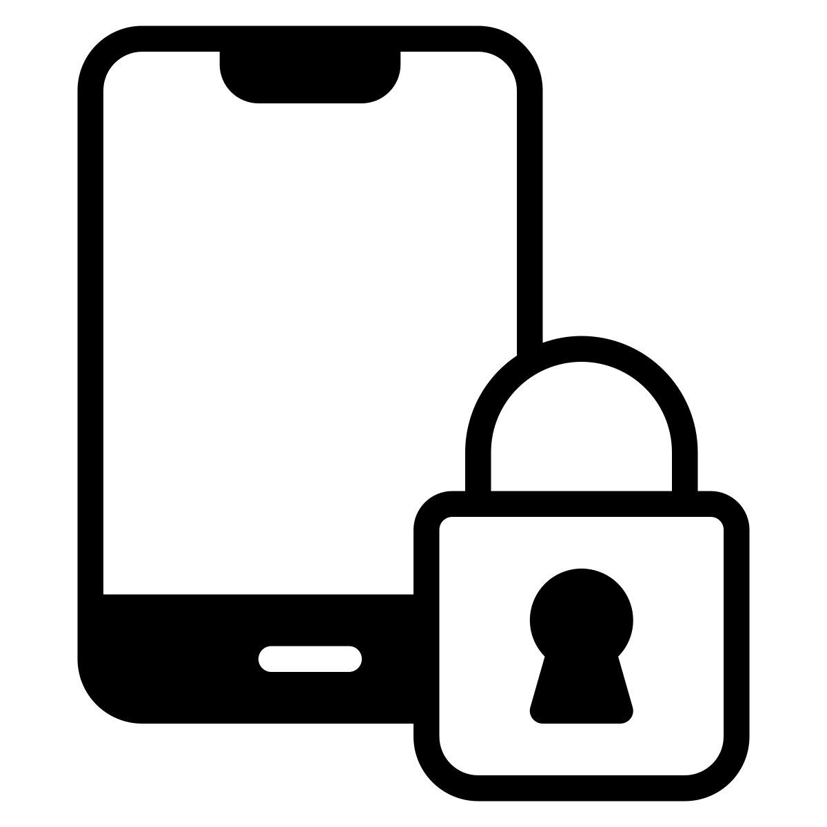 mobile security icon