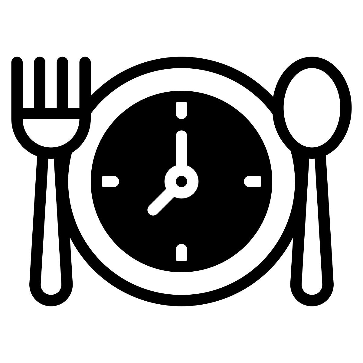 time to eat icon