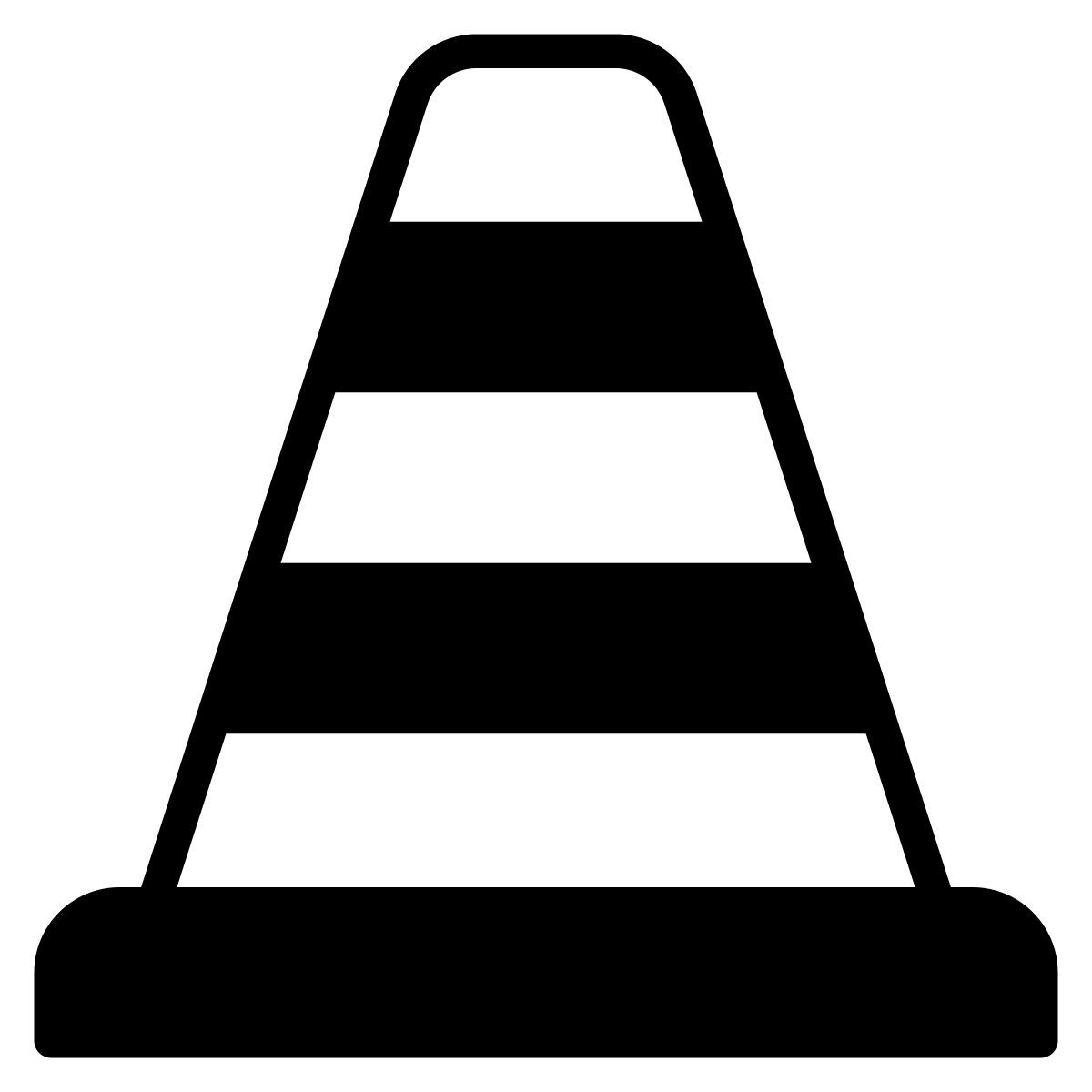 traffic cone icon