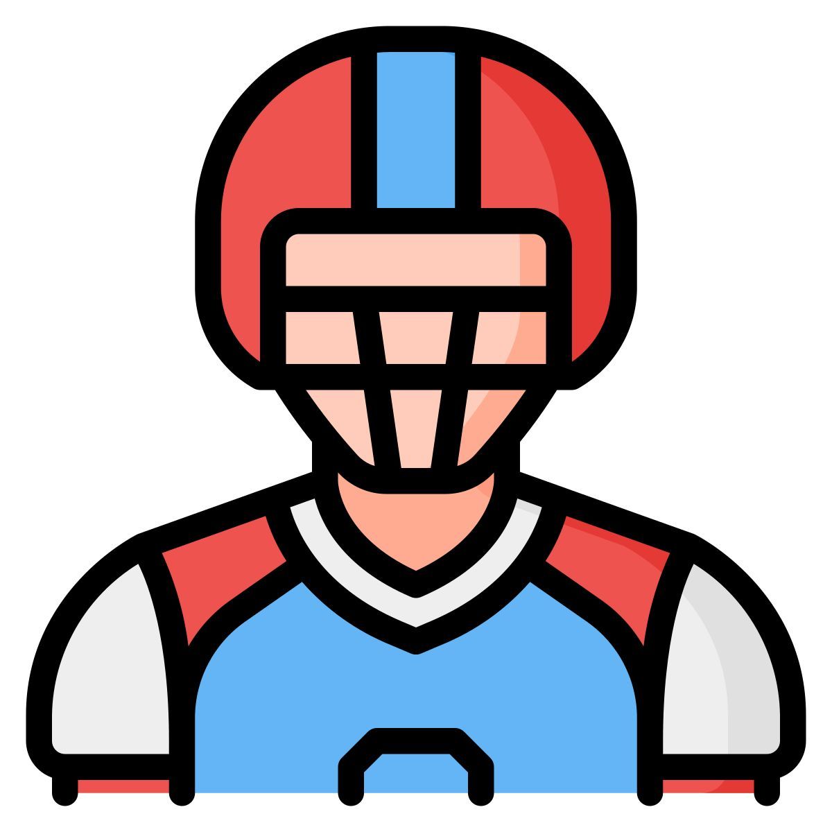 american football player icon