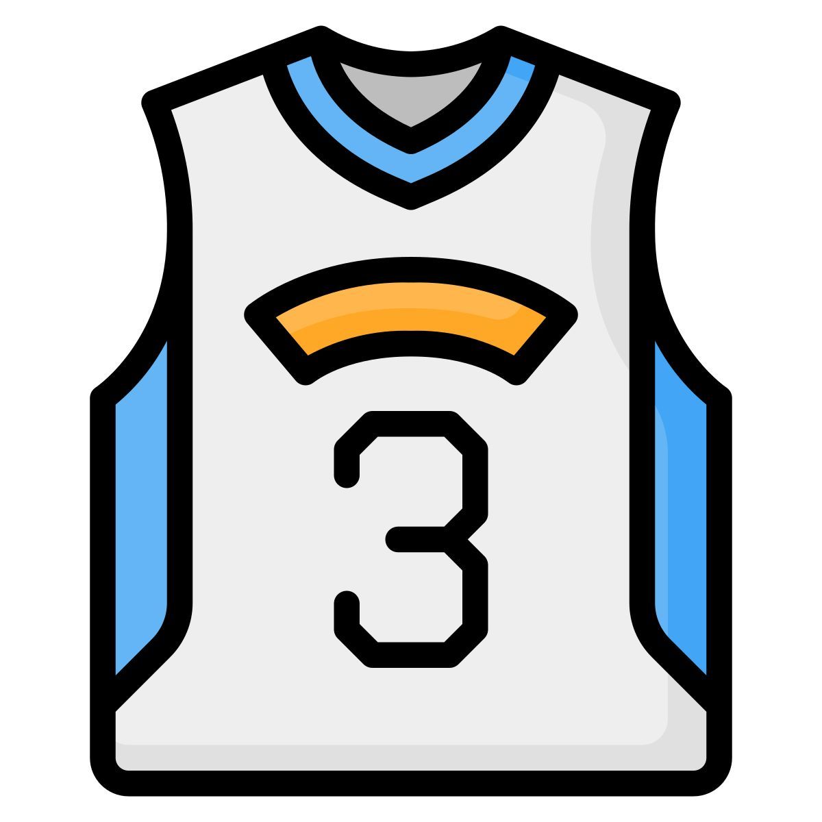 basketball jersey icon