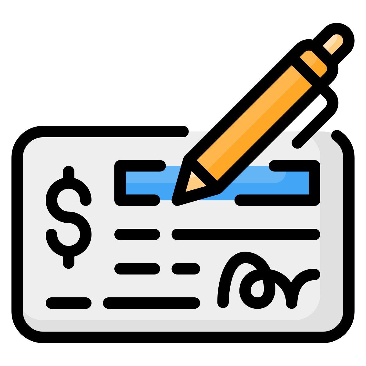cheque icon