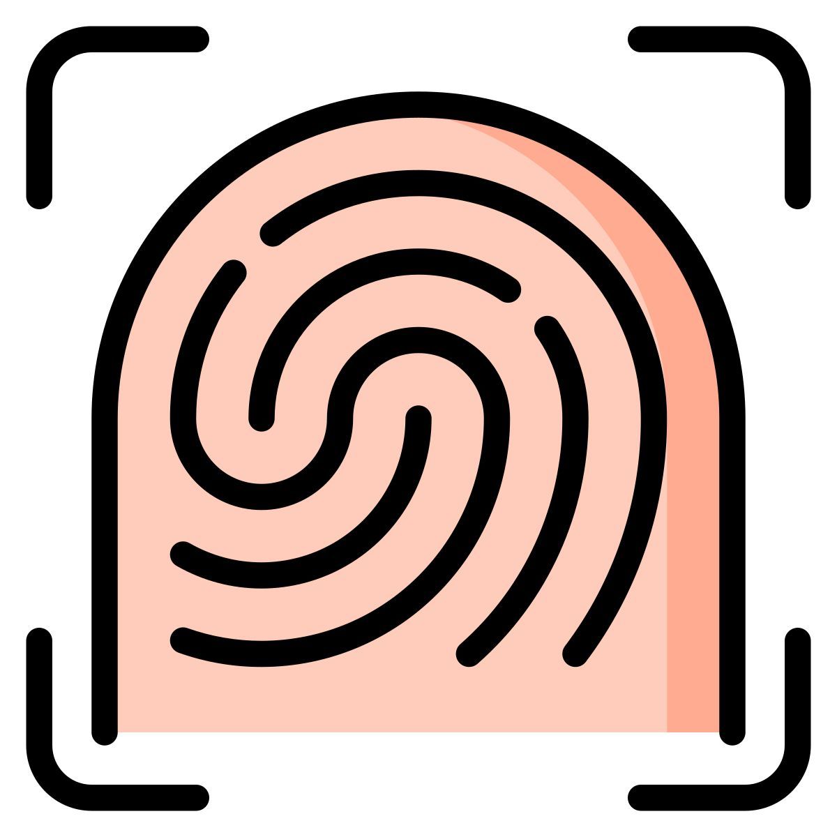 fingerprint icon
