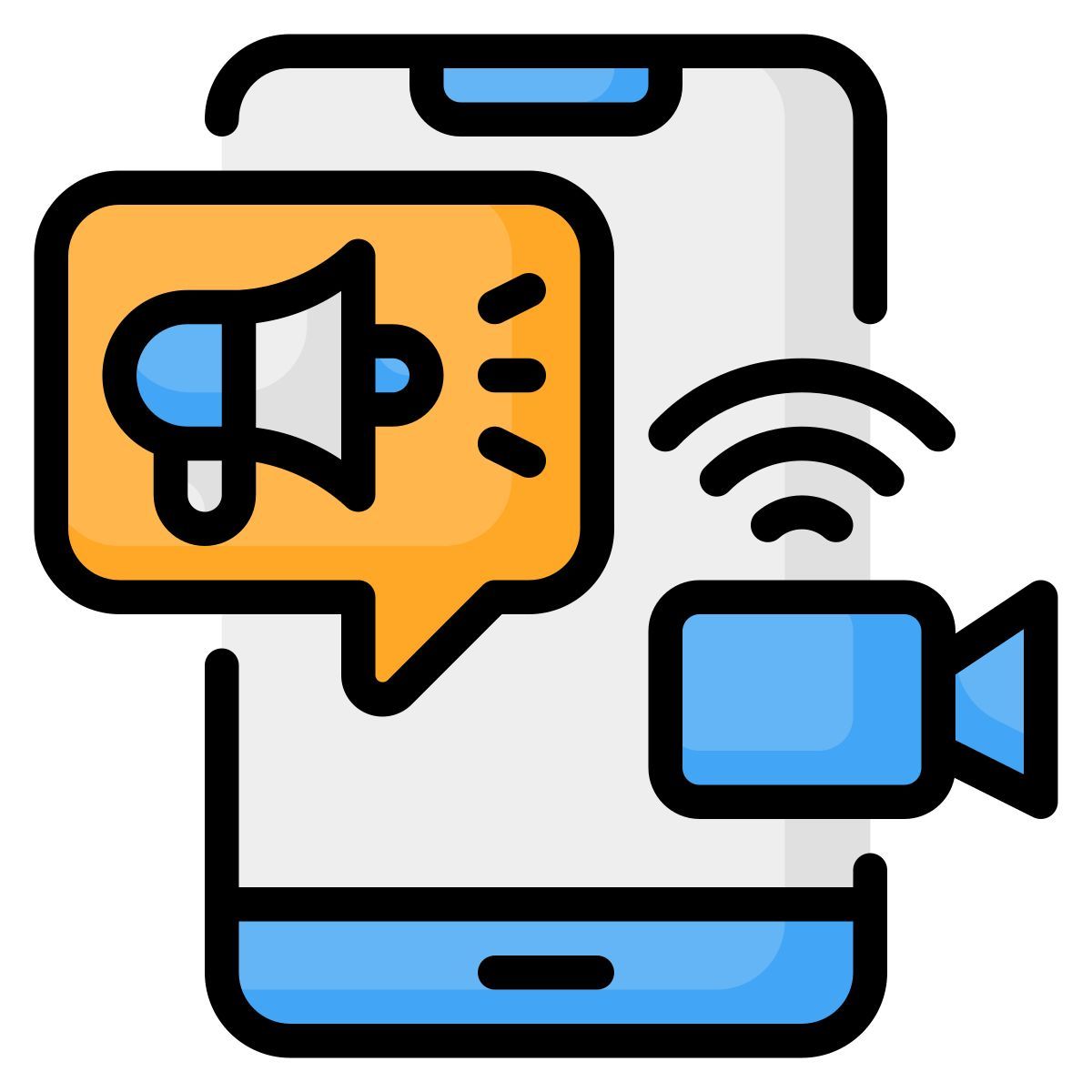 live streaming icon