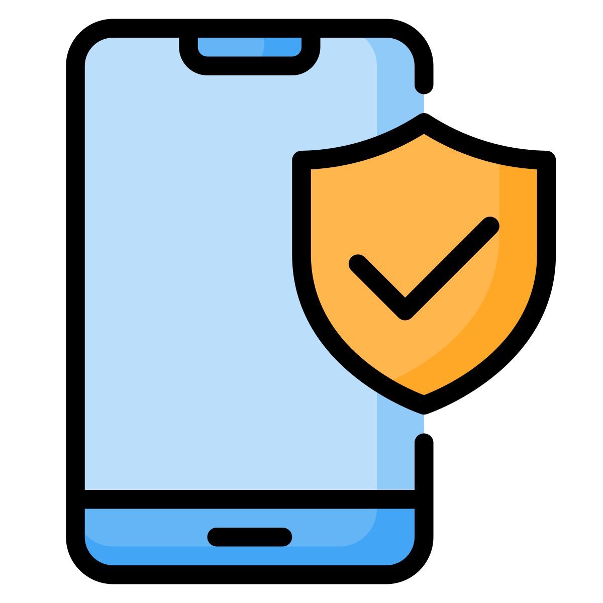 mobile security icon