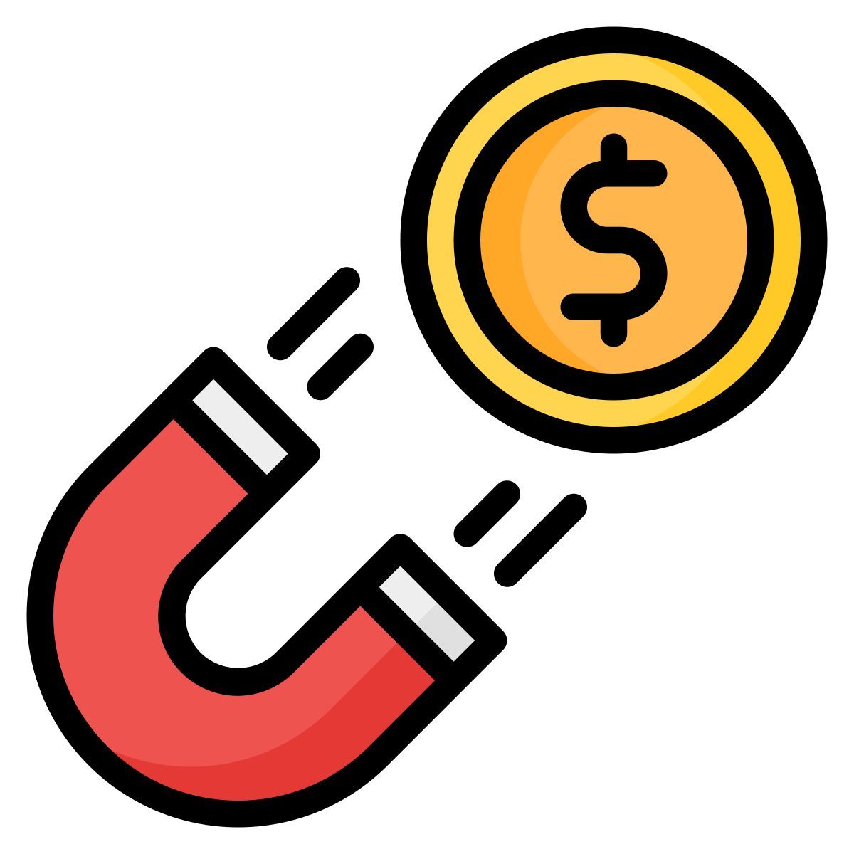 money attraction icon
