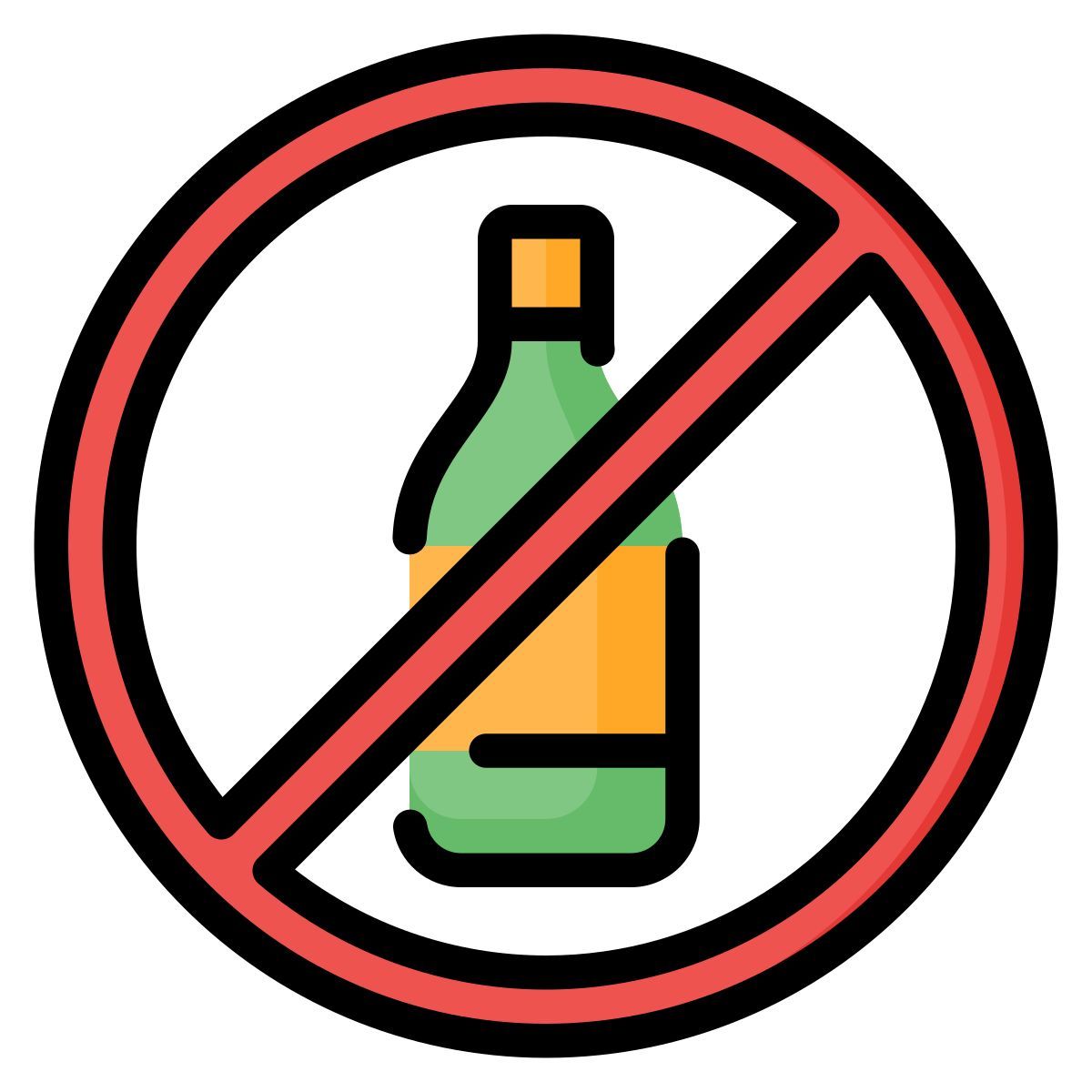 no alcohol icon
