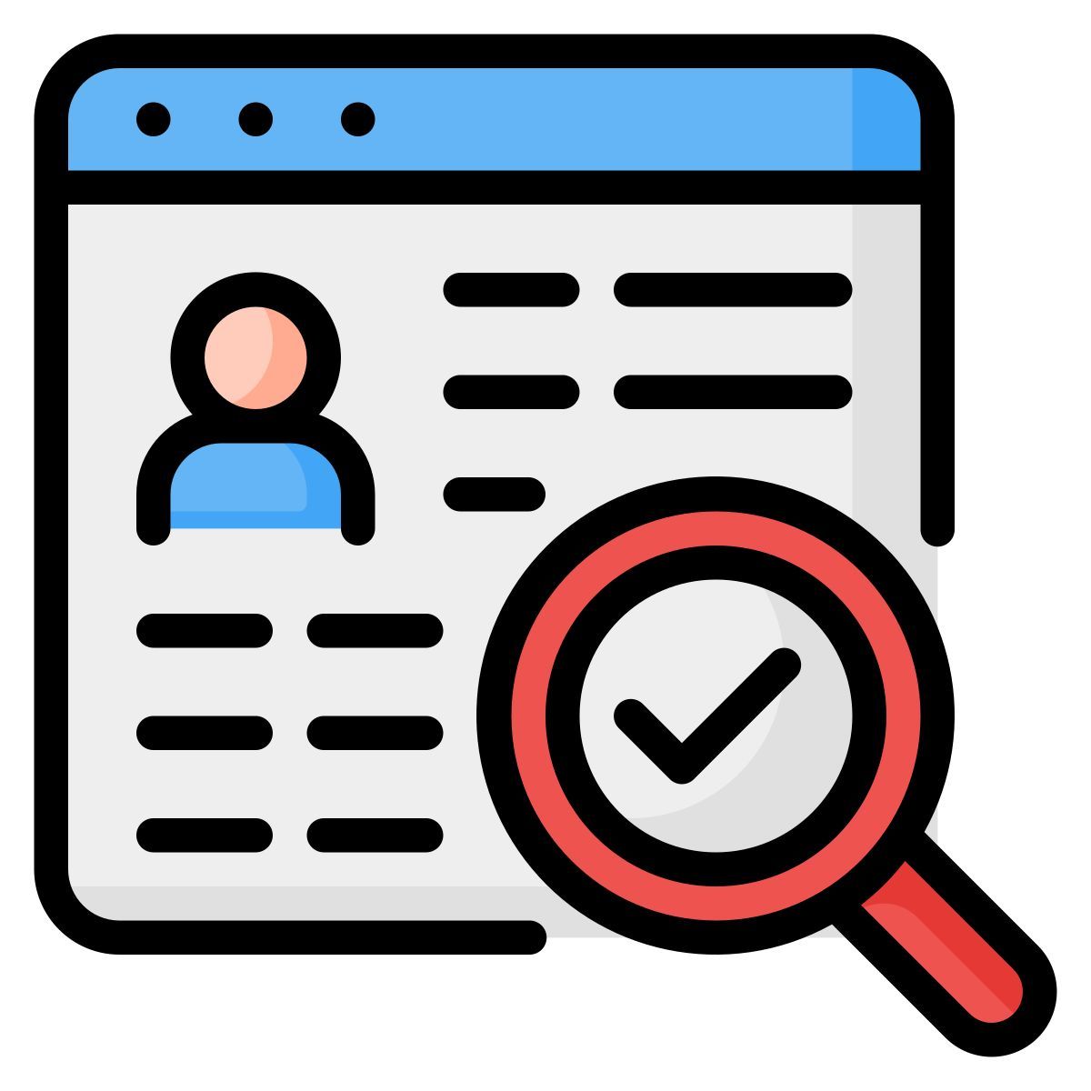 online recruitment icon