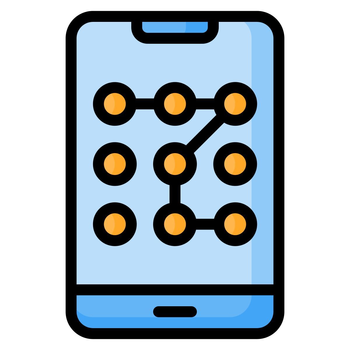 bloqueio de padrão icon