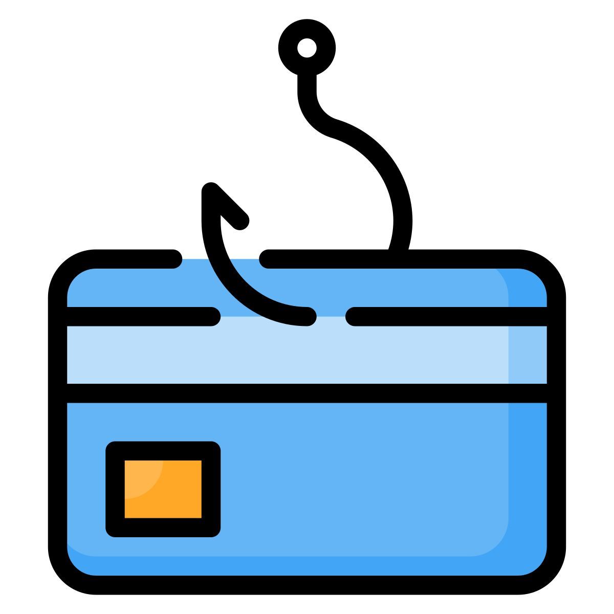 phishing credit card icon