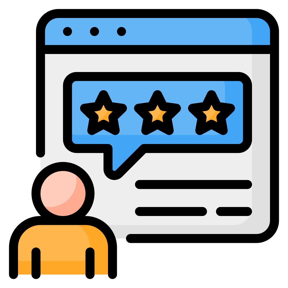 review icon