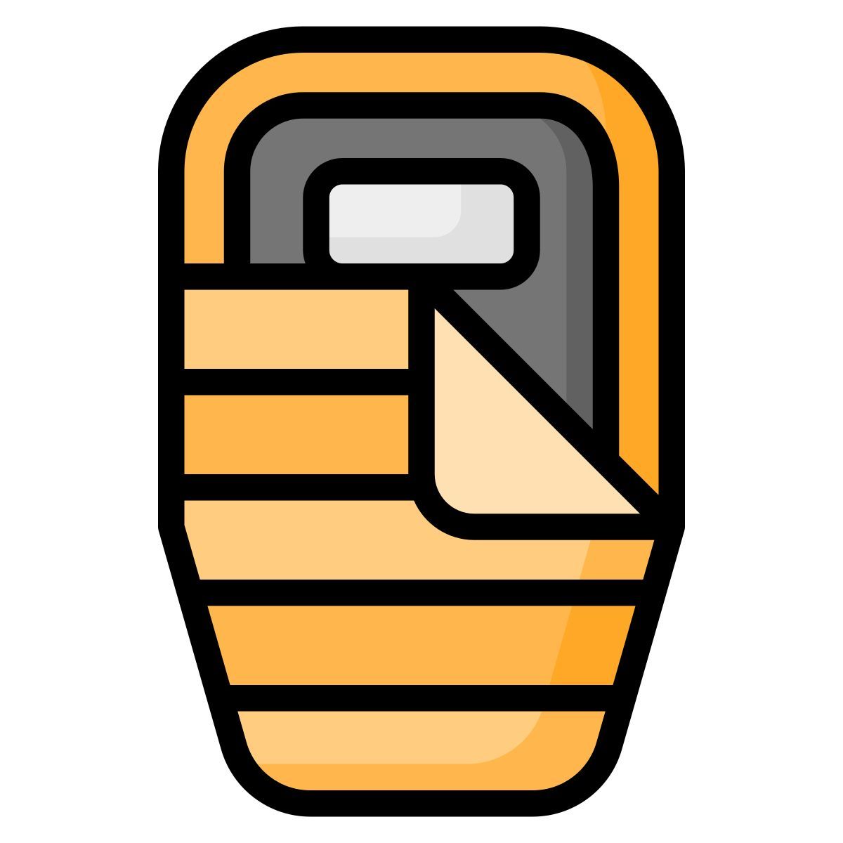 sleeping bag icon