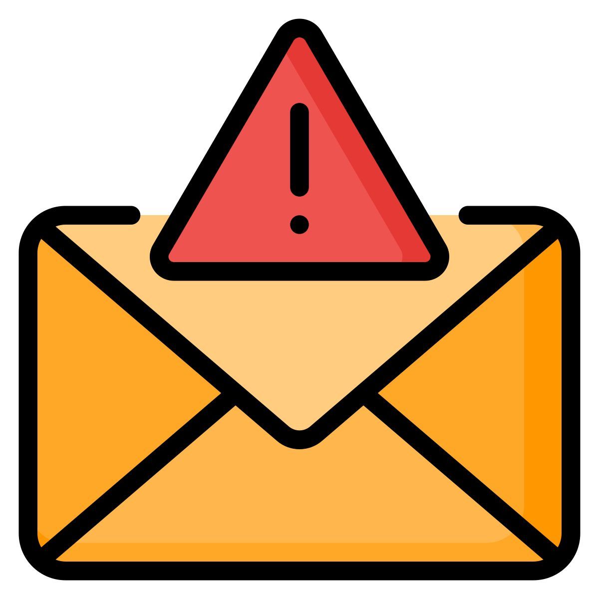 spam alert icon