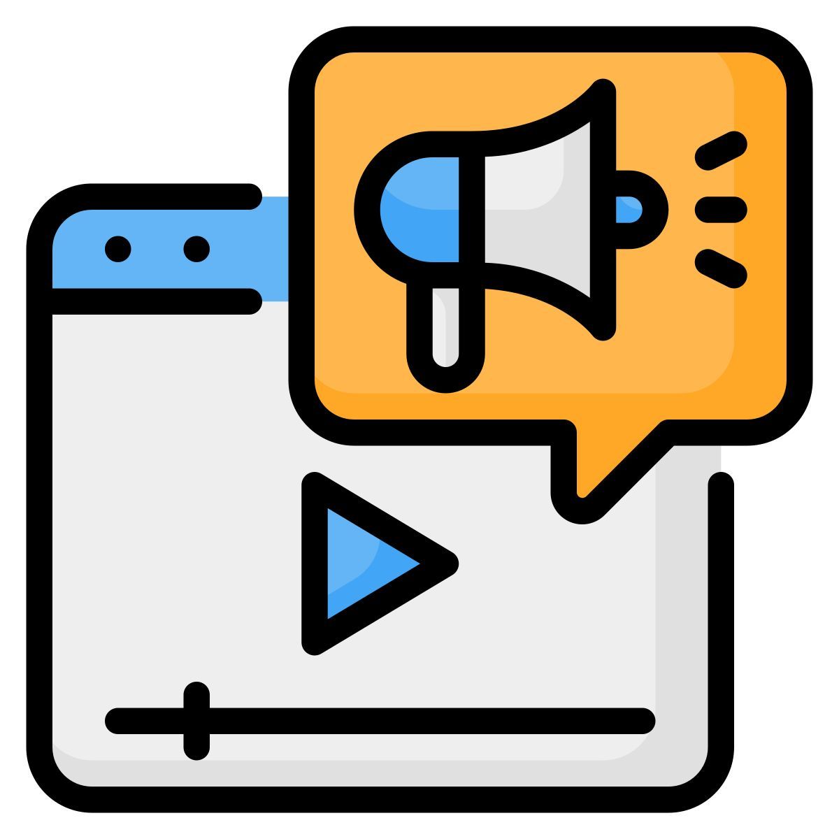 video marketing icon