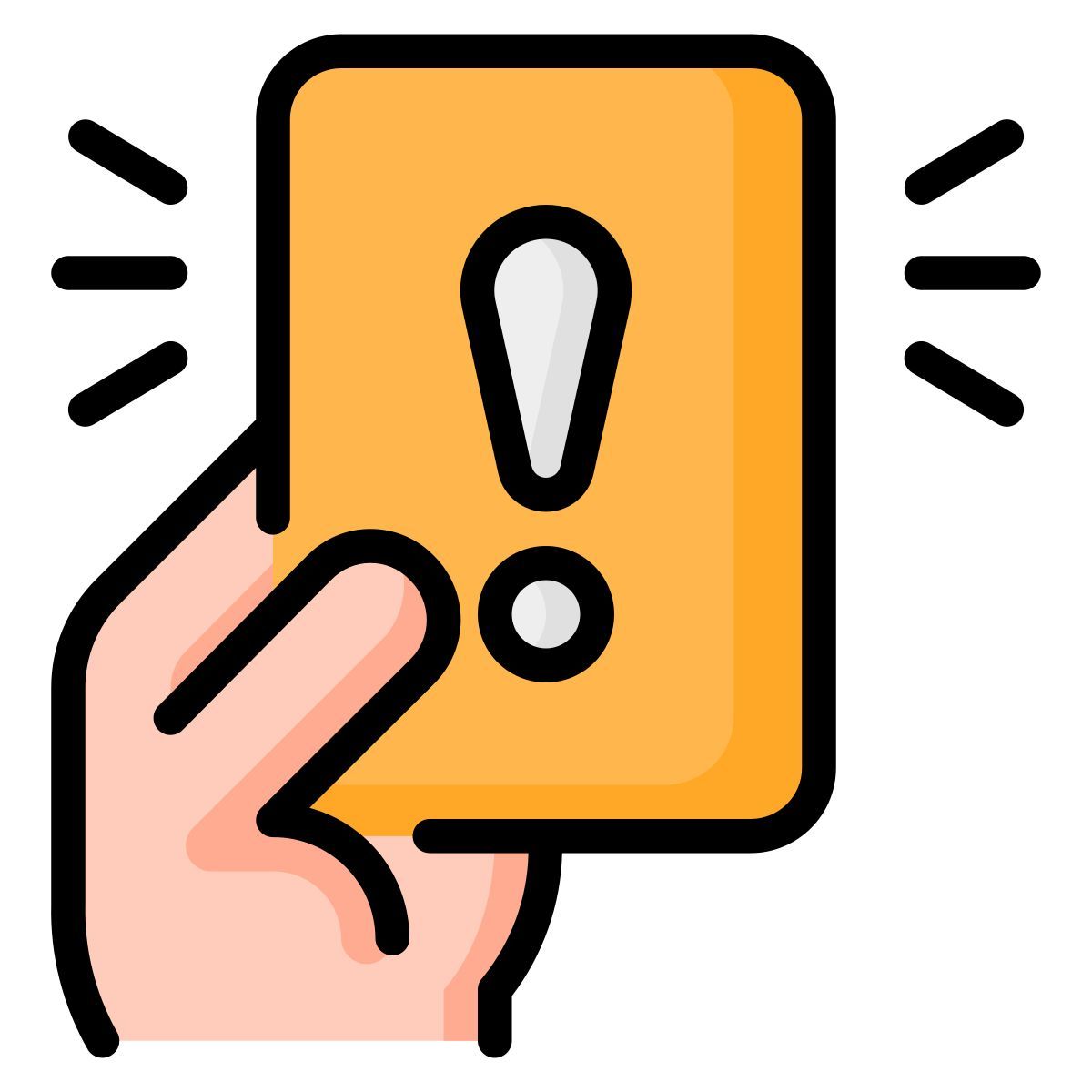 carton jaune icon