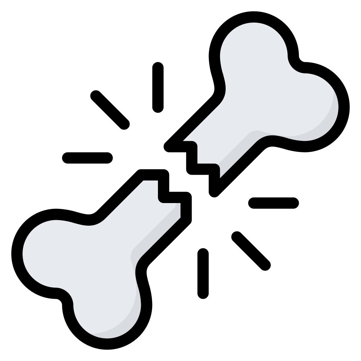 broken bone icon