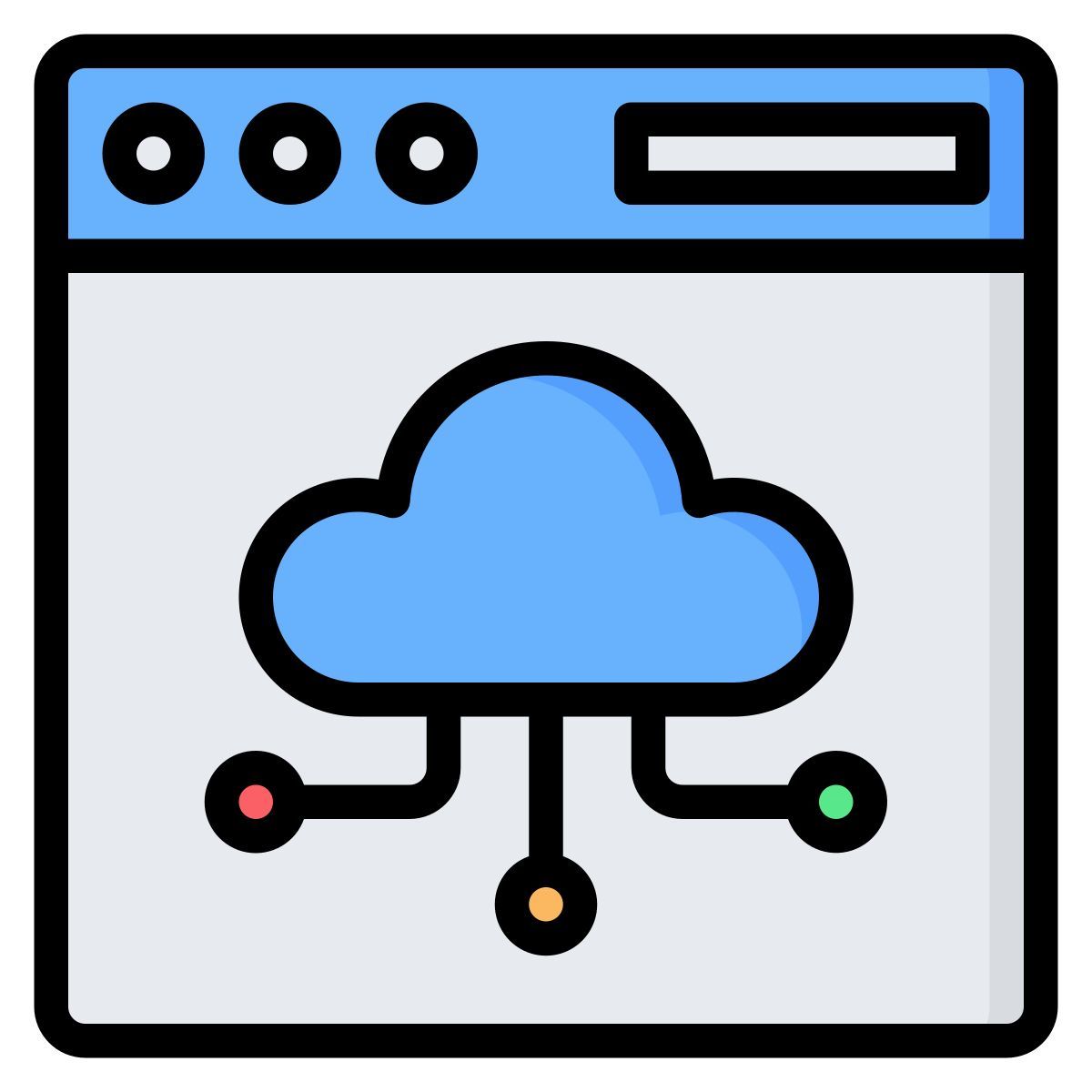 cloud computing icon