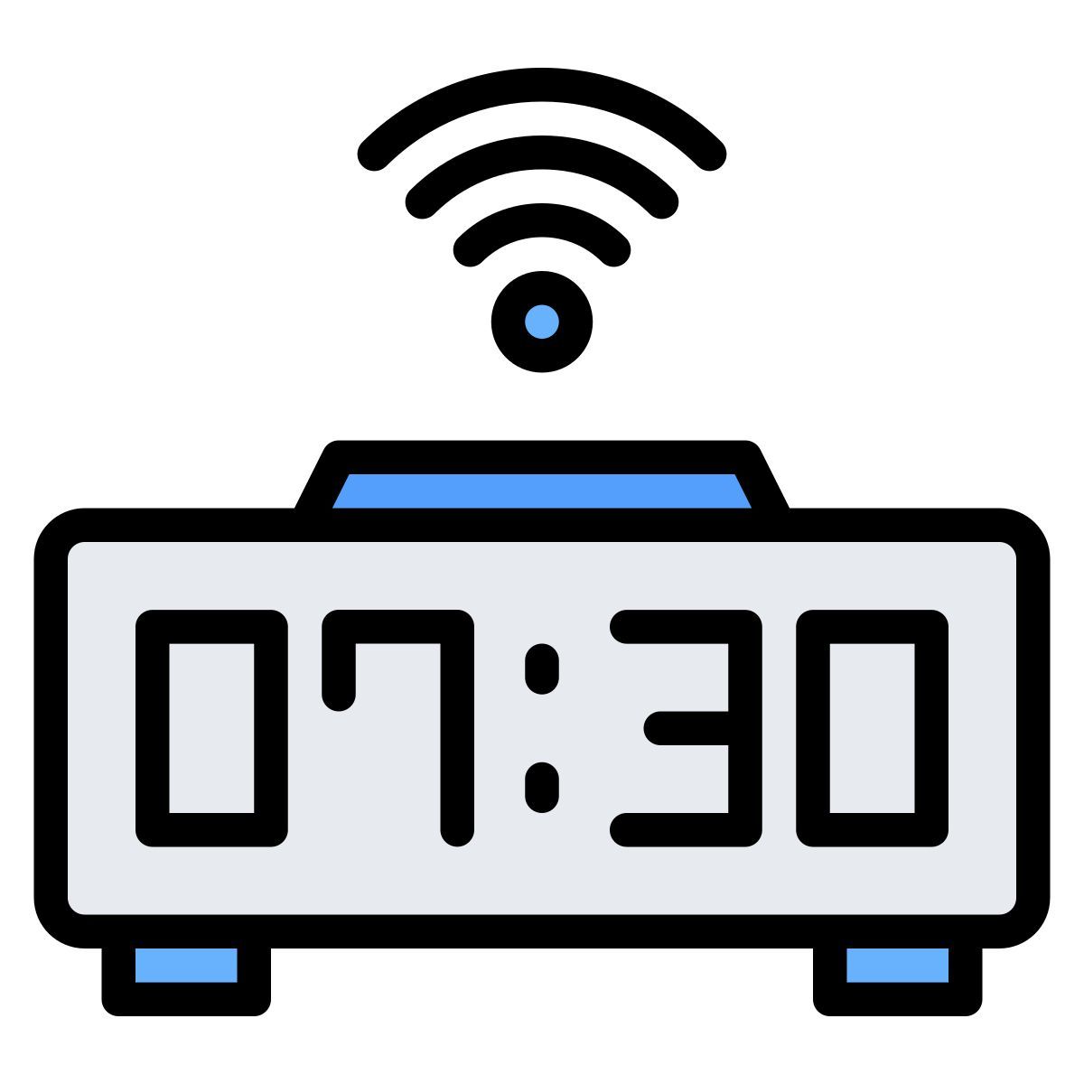 디지털 시계 icon