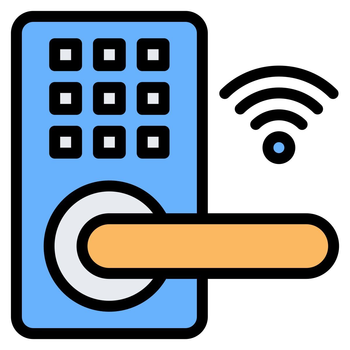 door lock icon