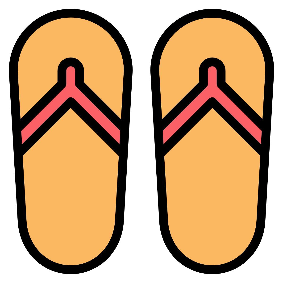 flip flops icon