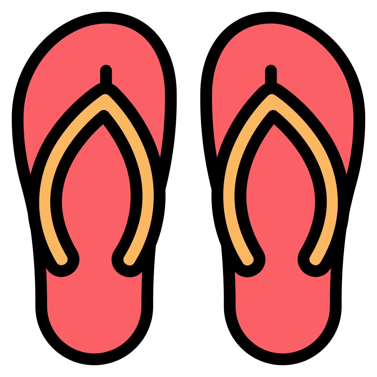 flip flops icon