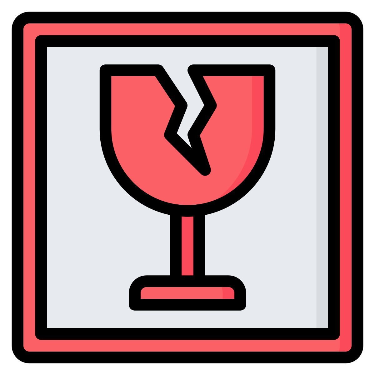 fragile icon