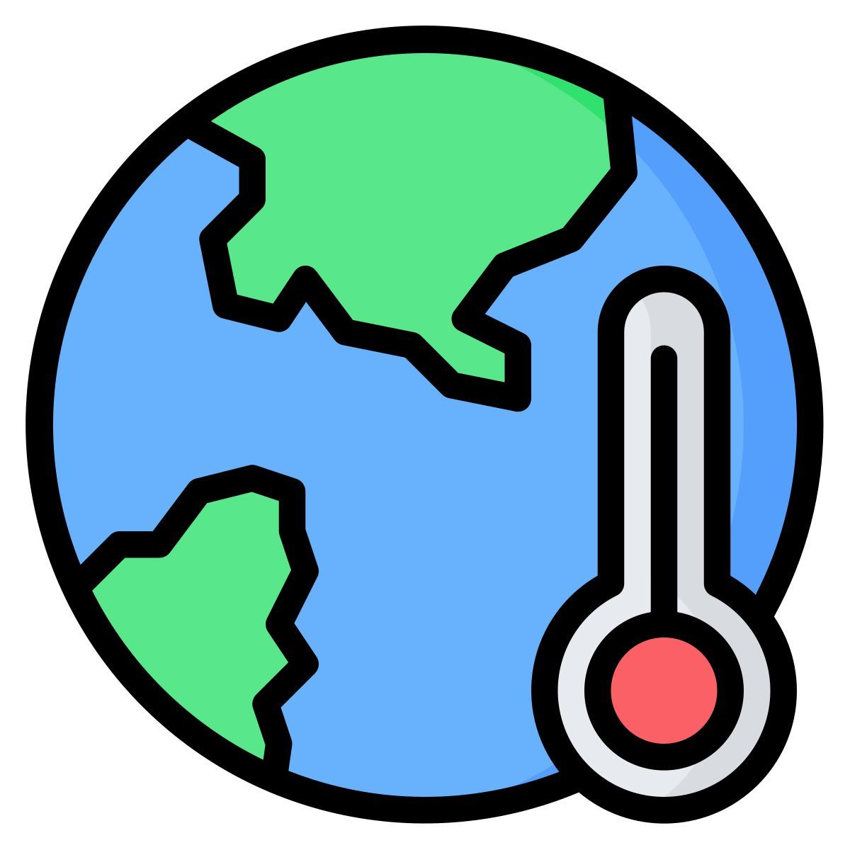 global warming icon