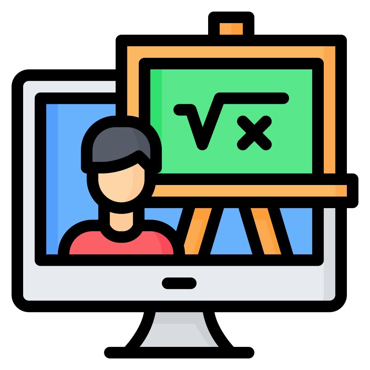 online unterricht icon