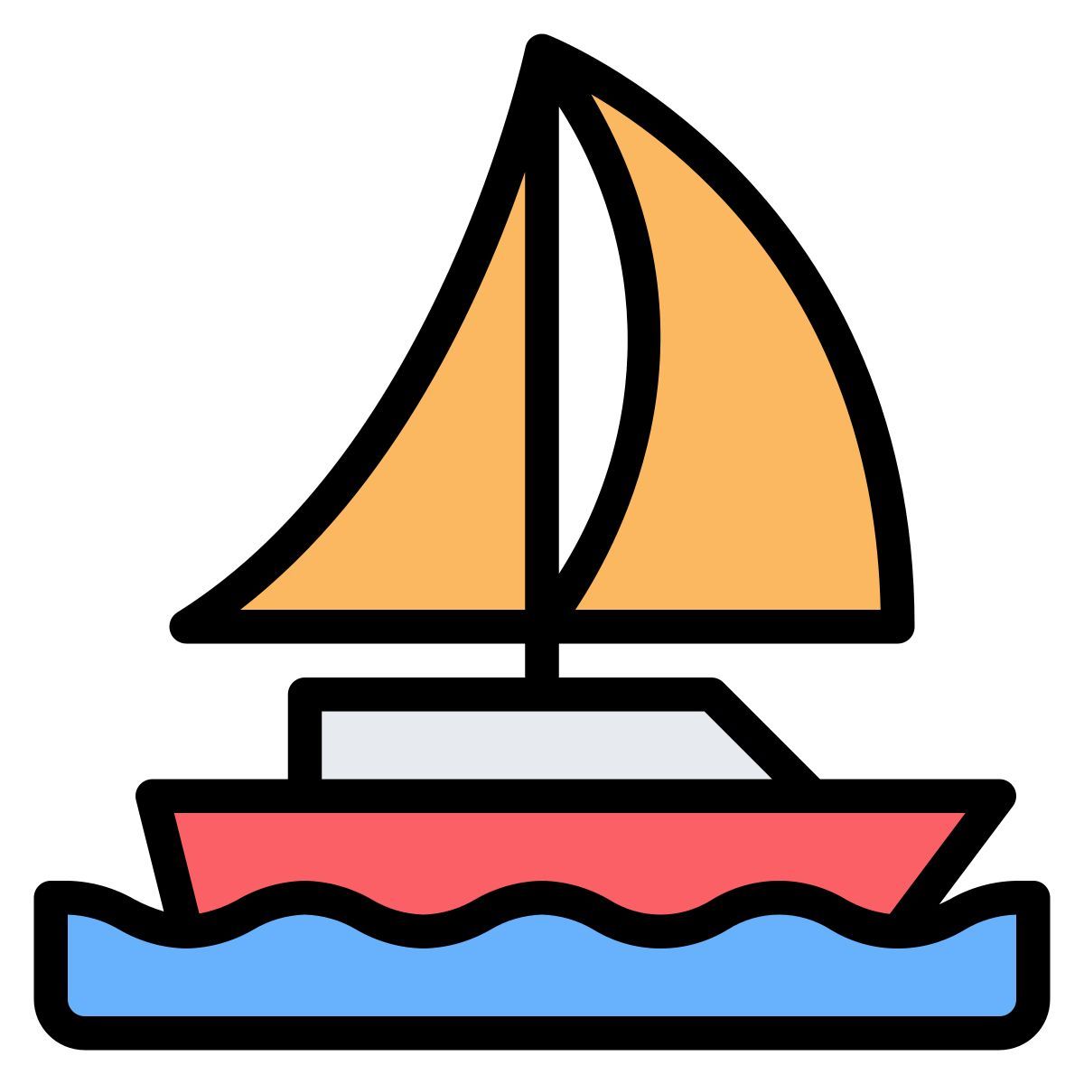sailboat icon