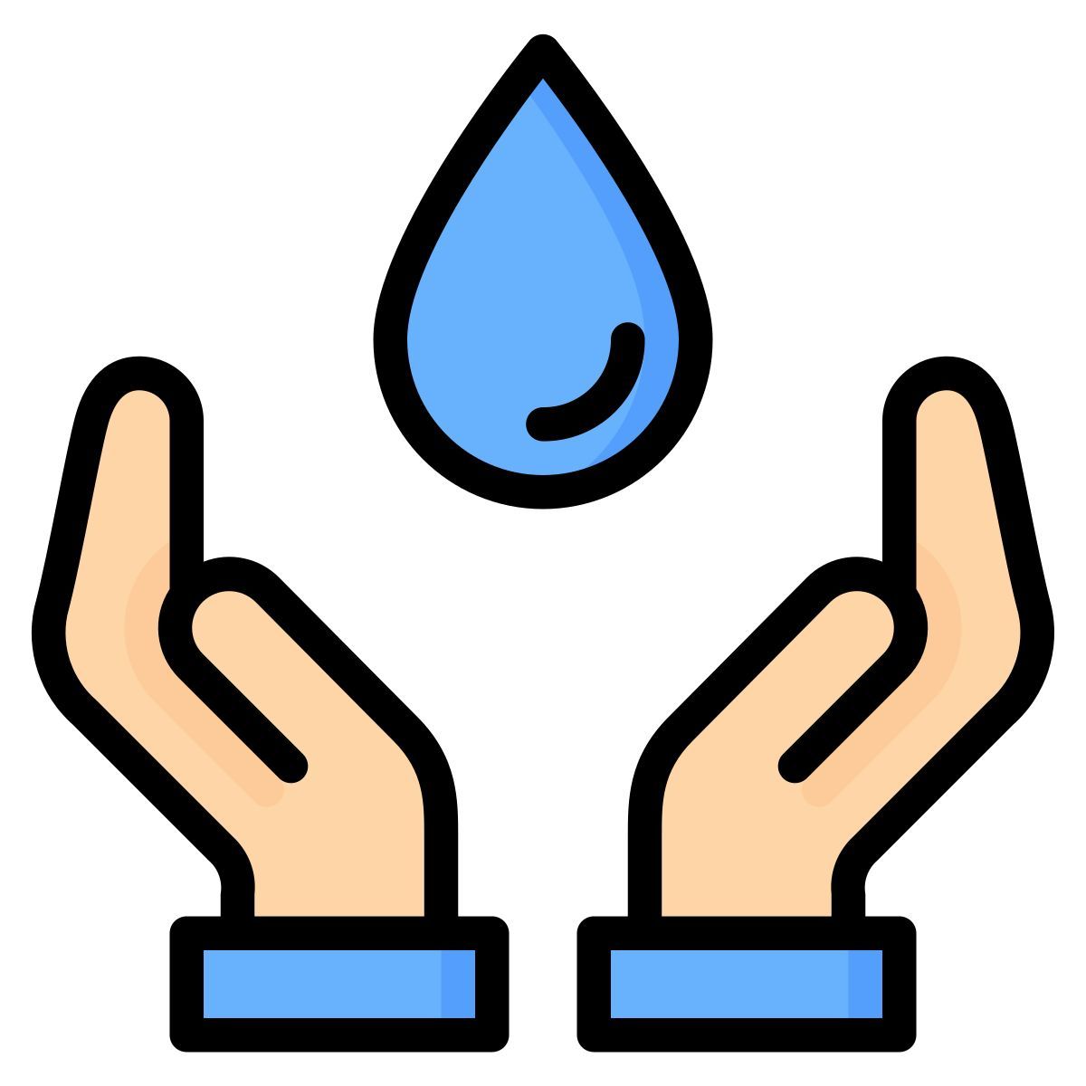 ahorrar agua icon