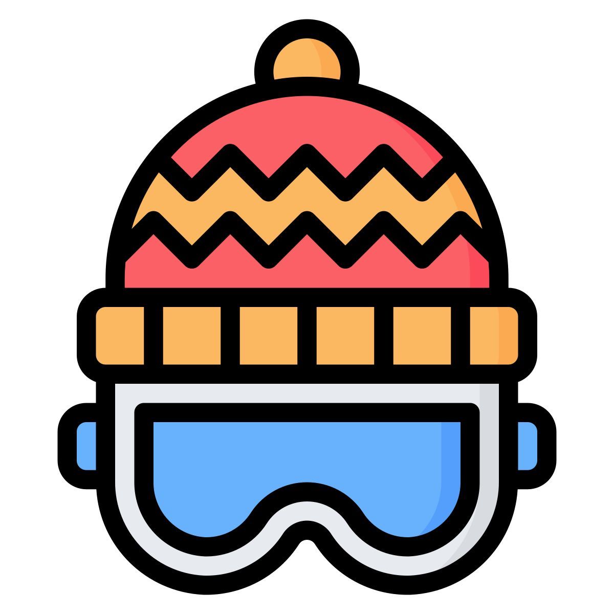 ski goggles icon